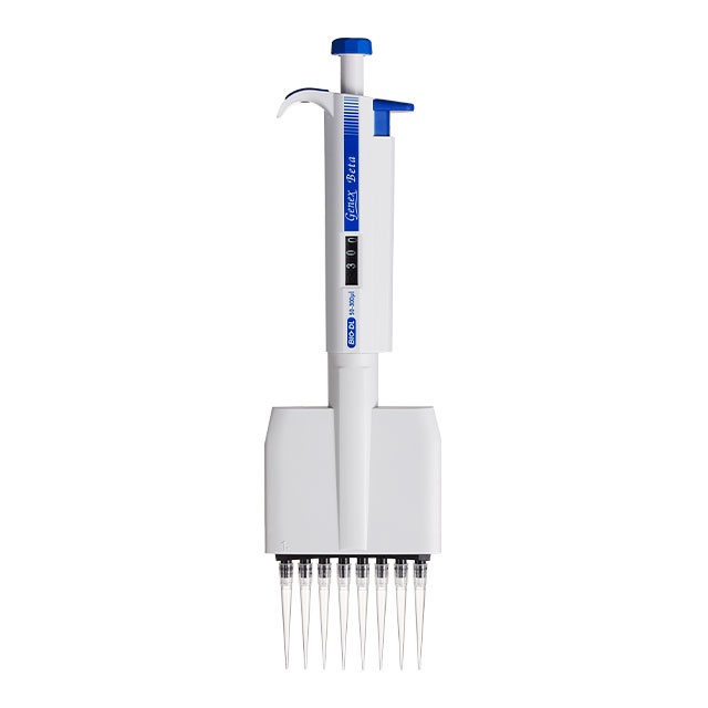 Multiple channel Pipettor pipette with tips Laboratory Pipette