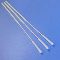 Sterile microfiber transport swab for sampling