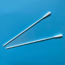 Oral swab with double break point for covid sampling